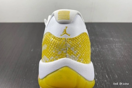 AH7860-107 11 Low Jordan Snakeskin” Air 678 “Yellow EasyMatch 0614